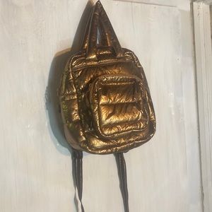 NetGear Metallic Gold Backpack Purse- New W/Out Tags Cool🥳